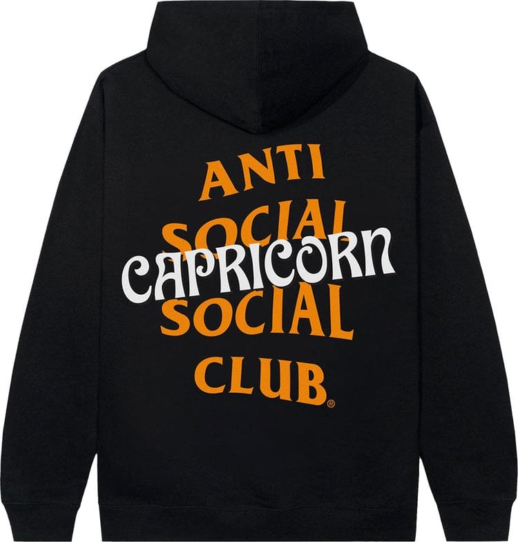 Anti Social Social Club Capricorn Hoodie 'Black'