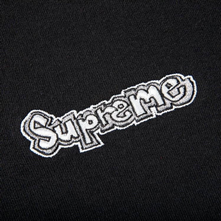 سويت شيرت Supreme Gonz Logo Crewneck 'Black'، أسود