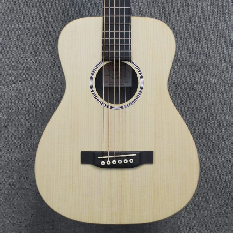 Martin LX1E Little Martin with Sonitone Pickup - Spruce Top/HPL Mahogany Pattern Back and Sides