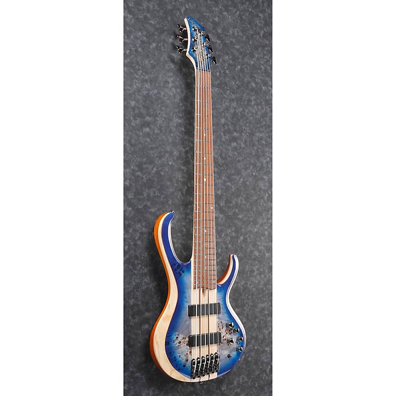 Ibanez BTB846CBL Standard 6-String Electric Bass BTB, Jatoba Neck color Cerulean Blue Burst L