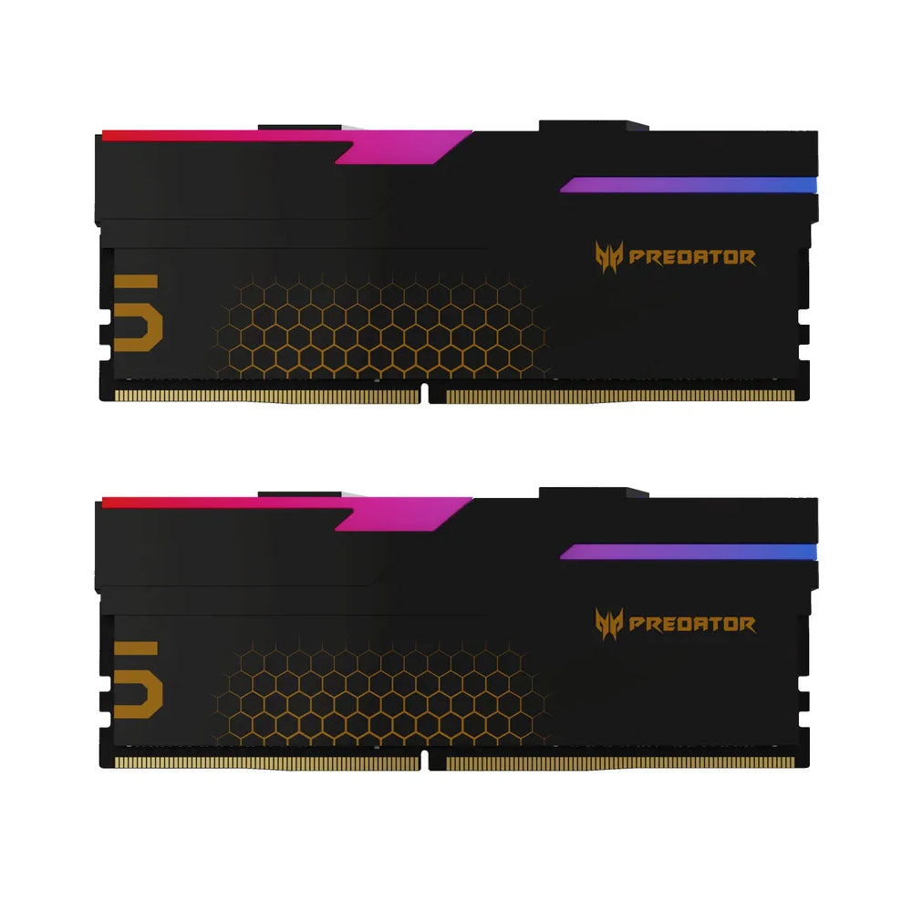 Acer Predator Hermes memory module, 64 GB DDR5 (2 x 32GB), 6400 MHz, BL.9BWWR.424, black