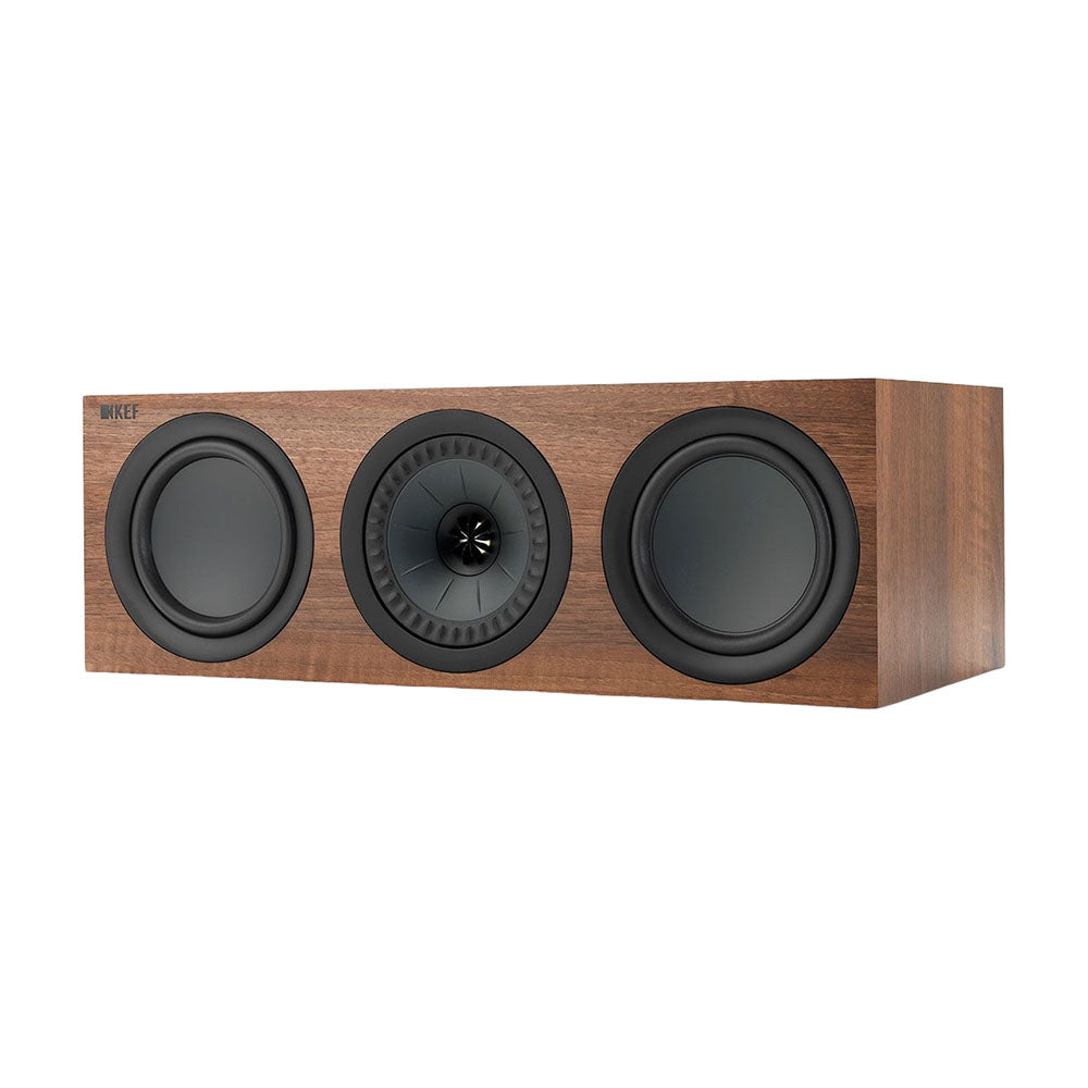 Center channel acoustics KEF Q650C, 1 piece, walnut