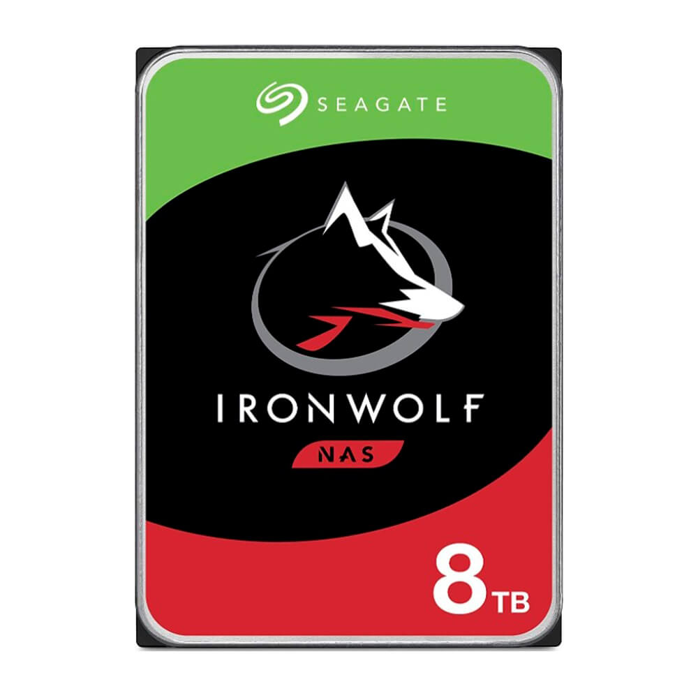 القرص الصلب Seagate IronWolf NAS، سعة 8 تيرابايت