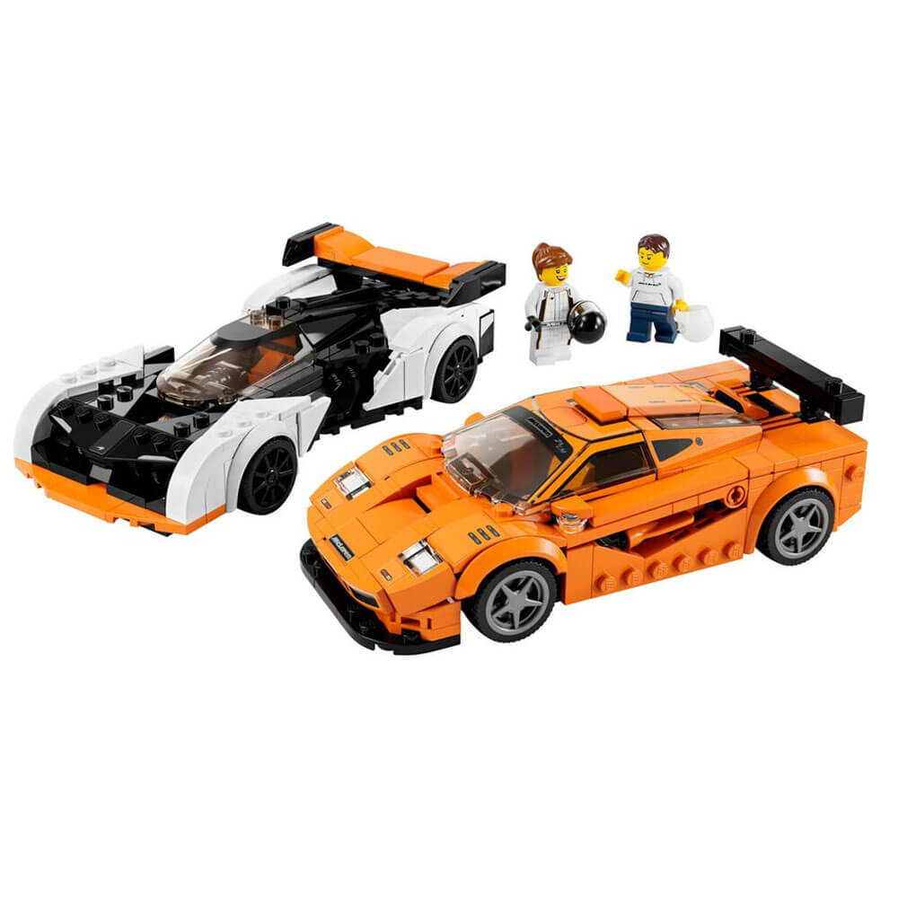 LEGO 2 in 1 McLaren Solus GT & F1 LM racing cars, 581 pieces