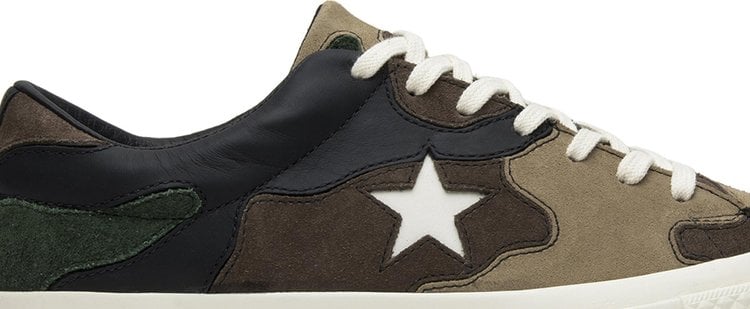 حذاء رياضي Converse Sneakersnstuff x One Star Camo باللون الأخضر