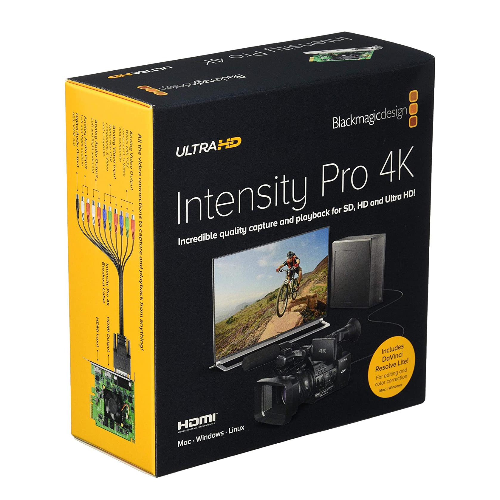 Blackmagic Design Intensity Pro 4K Video Capture Card