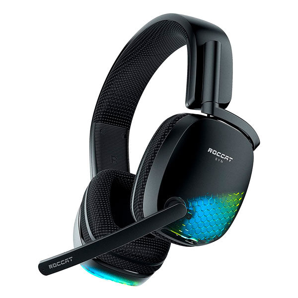 ROCCAT Syn Pro Air Wireless Gaming Headphones, Black