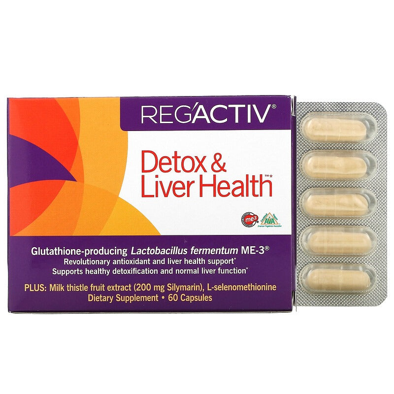 Detox and liver health Dr. Ohhira's Essential Formulas Inc. Reg'Activ, 60 capsules