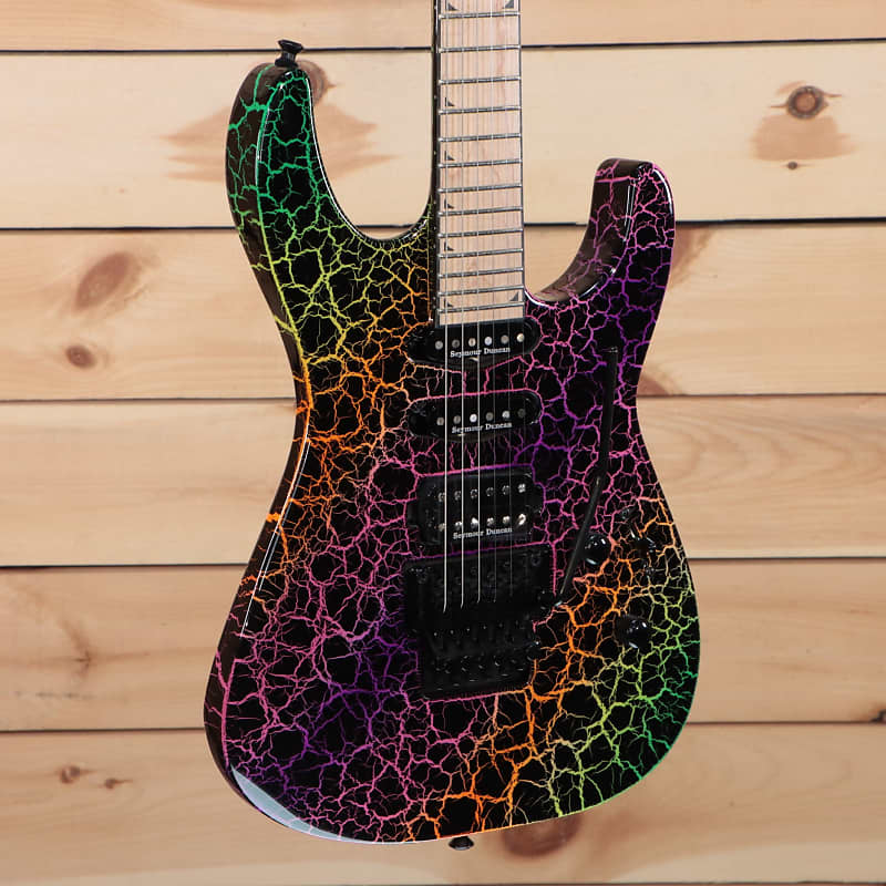 Jackson Pro Series Soloist SL3M - Rainbow Crackle - CYJ2201411 Pro Series Soloist SL3M