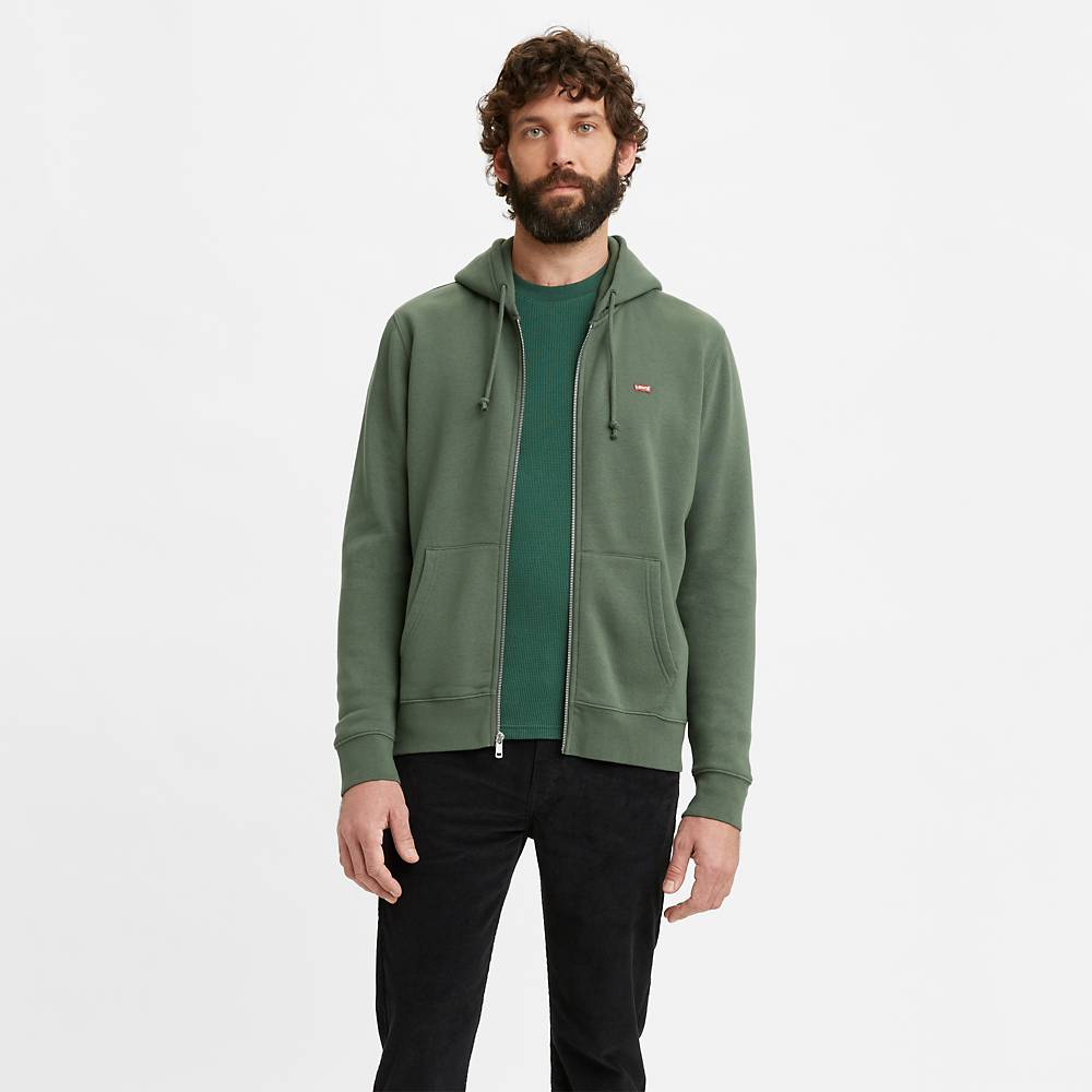 Levi's hoodie, green