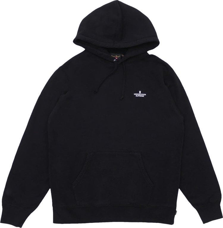 Supreme x Undercover x Public Enemy Terrordome Hooded Sweatshirt 'Black', black