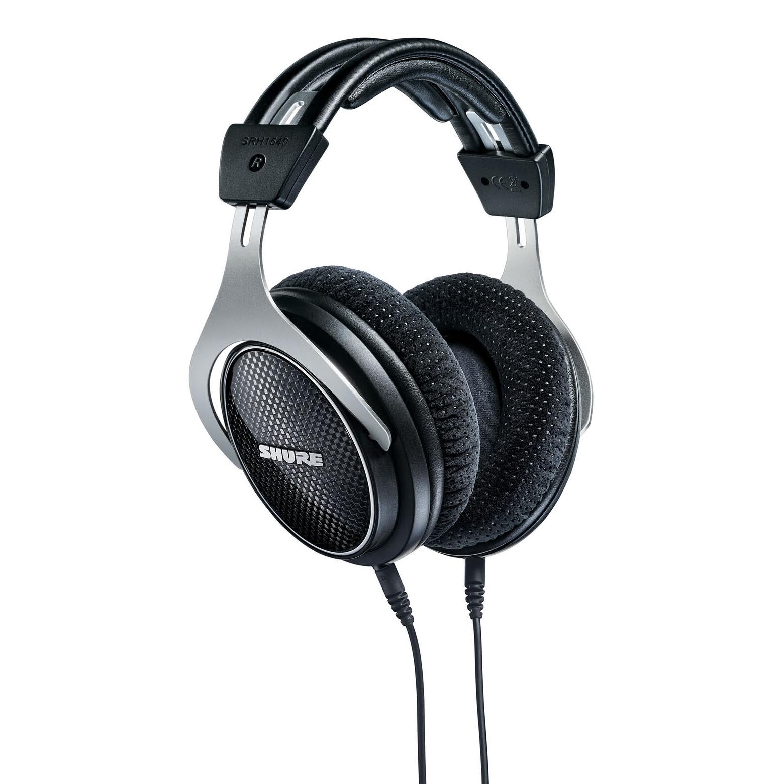 سماعات رأس Shure SRH1540 فوق الأذن، باللون الأسود