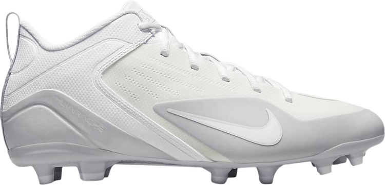 Nike Alpha Huarache 8 Varsity 'White Wolf Grey' Boots, White