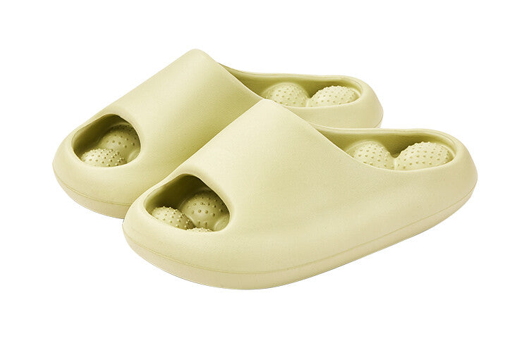 Oak Lemon Pie Xiang Ning Pai Household Slippers, Light Blue