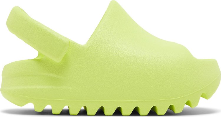 Adidas Yeezy Slide Infants 'Glow Green' Sandals 2022 Green