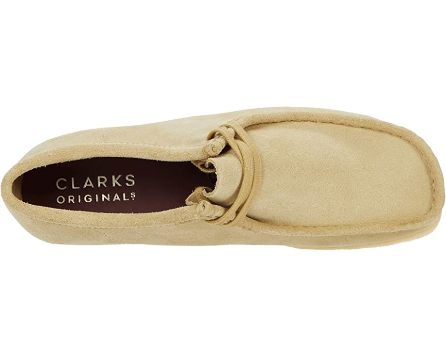 Wallabee Clarks Oxfords, suede