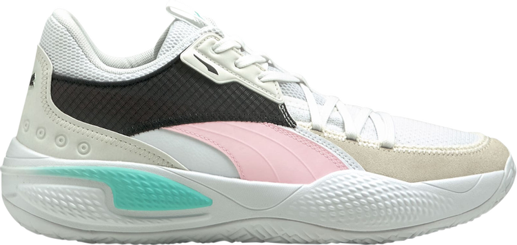 حذاء رياضي Puma Court Rider Summer Days - Pink Lady، أبيض