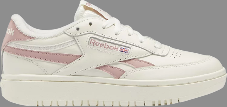 Sneakers wmns club c double 'chalk smokey rose' Reebok, white