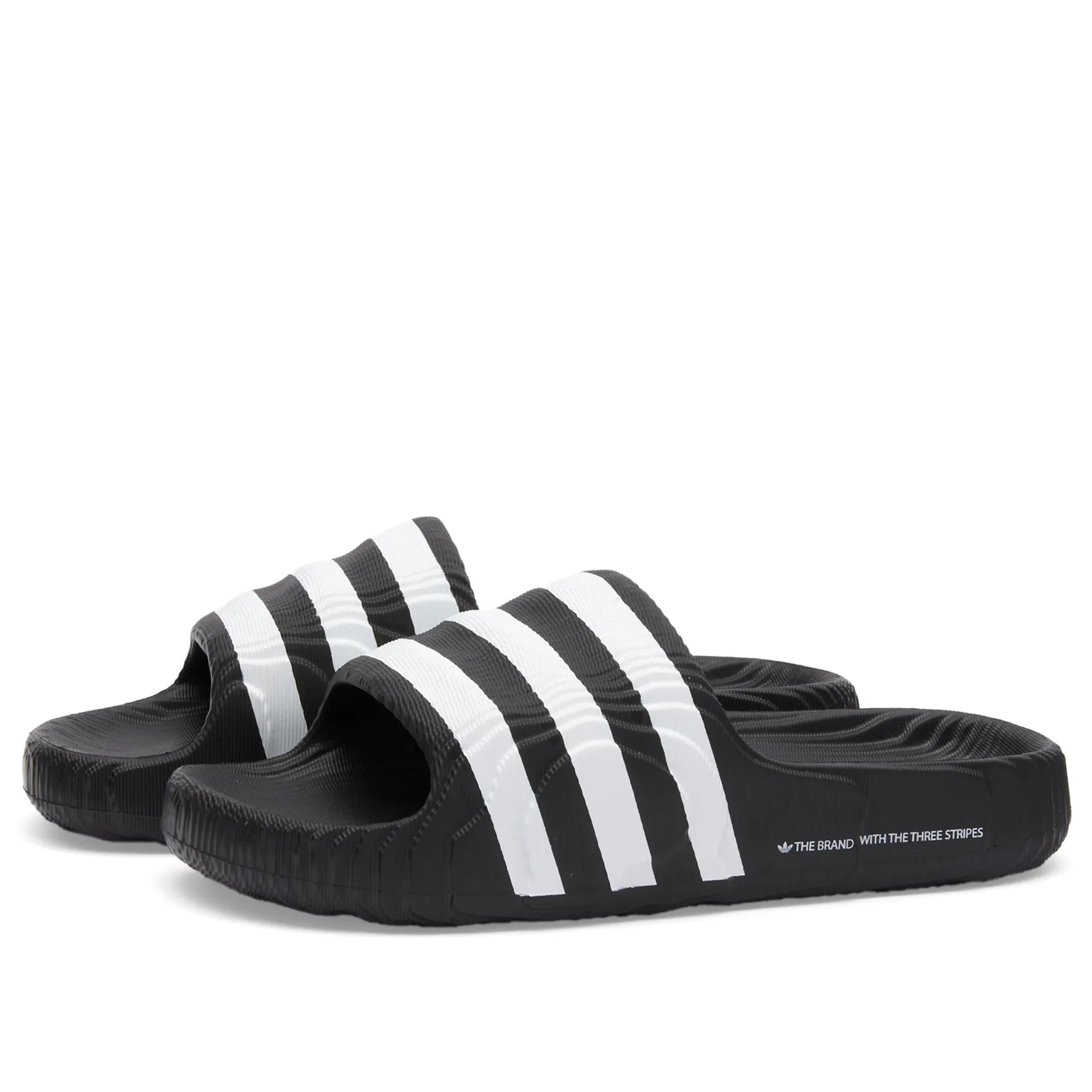 Adidas Adilette 22 slides, black/white