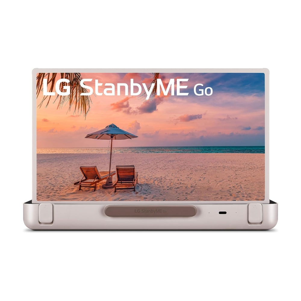 Portable monitor LG StanbyME Go, 27", Full HD, 1920 x 1080, 60 Hz, LCD, beige