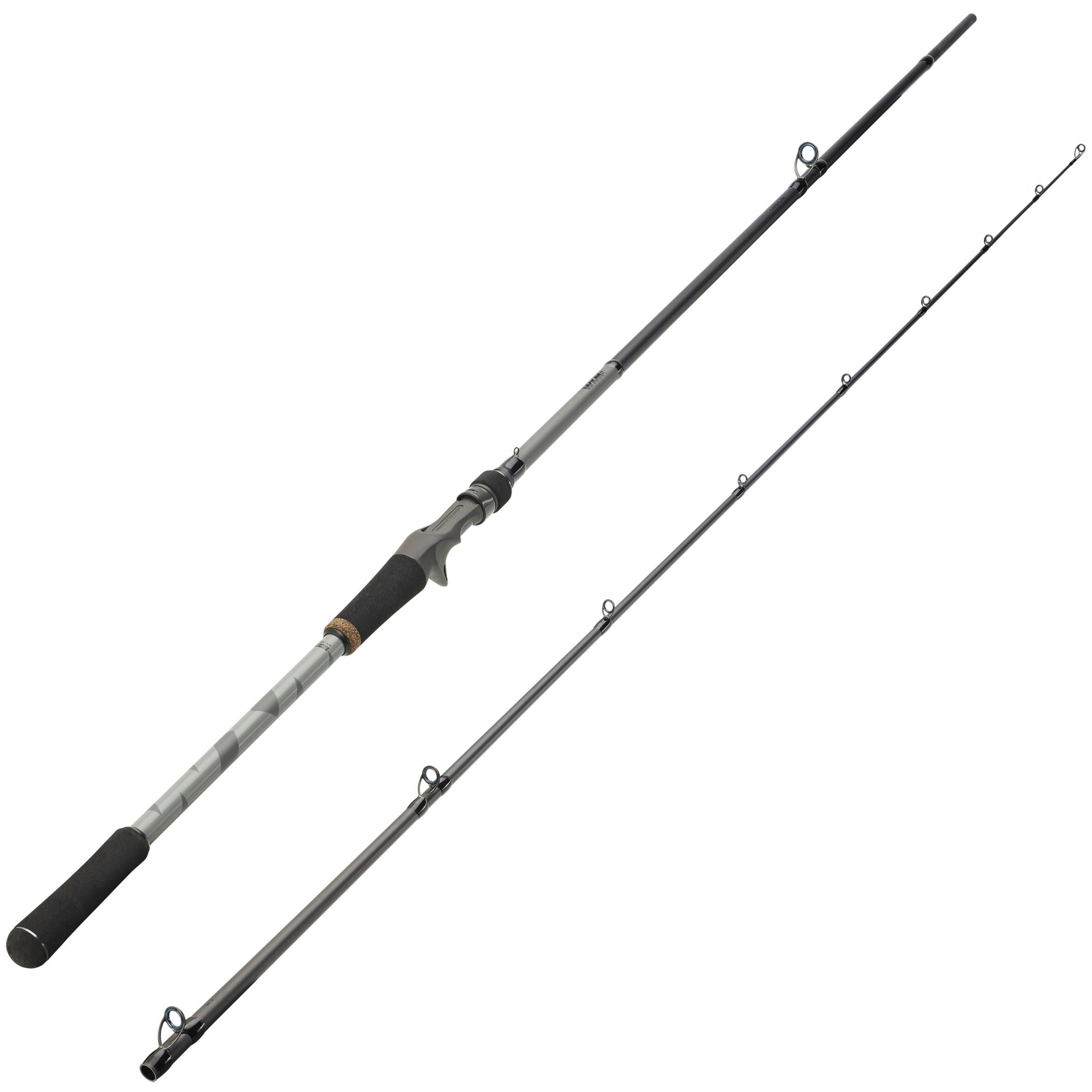 Spinning rod WXM-5 240 XH Casting CAPERLAN, black/gray zinc