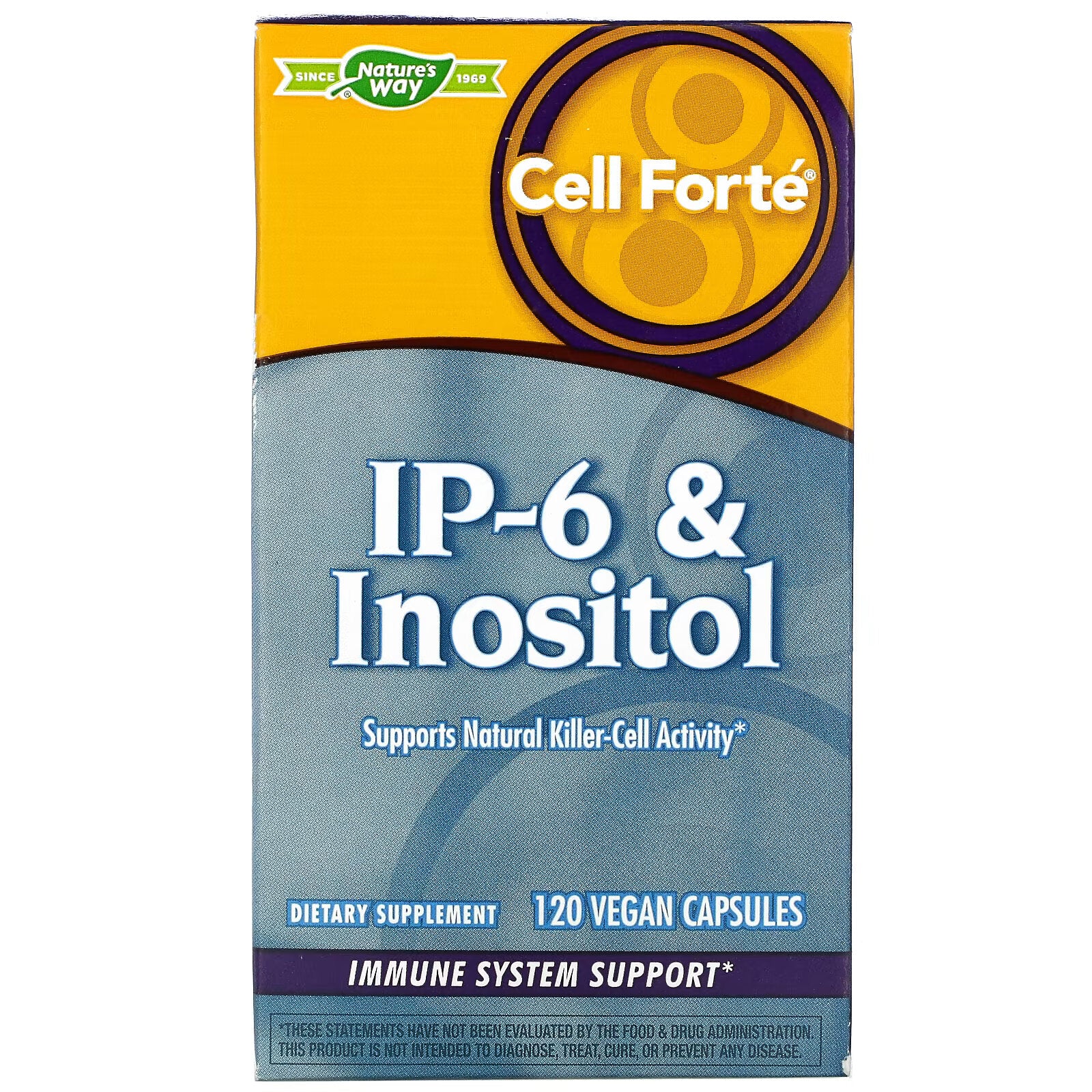 Nature's Way IP-6 &amp; Inositol، 120 كبسولة نباتية