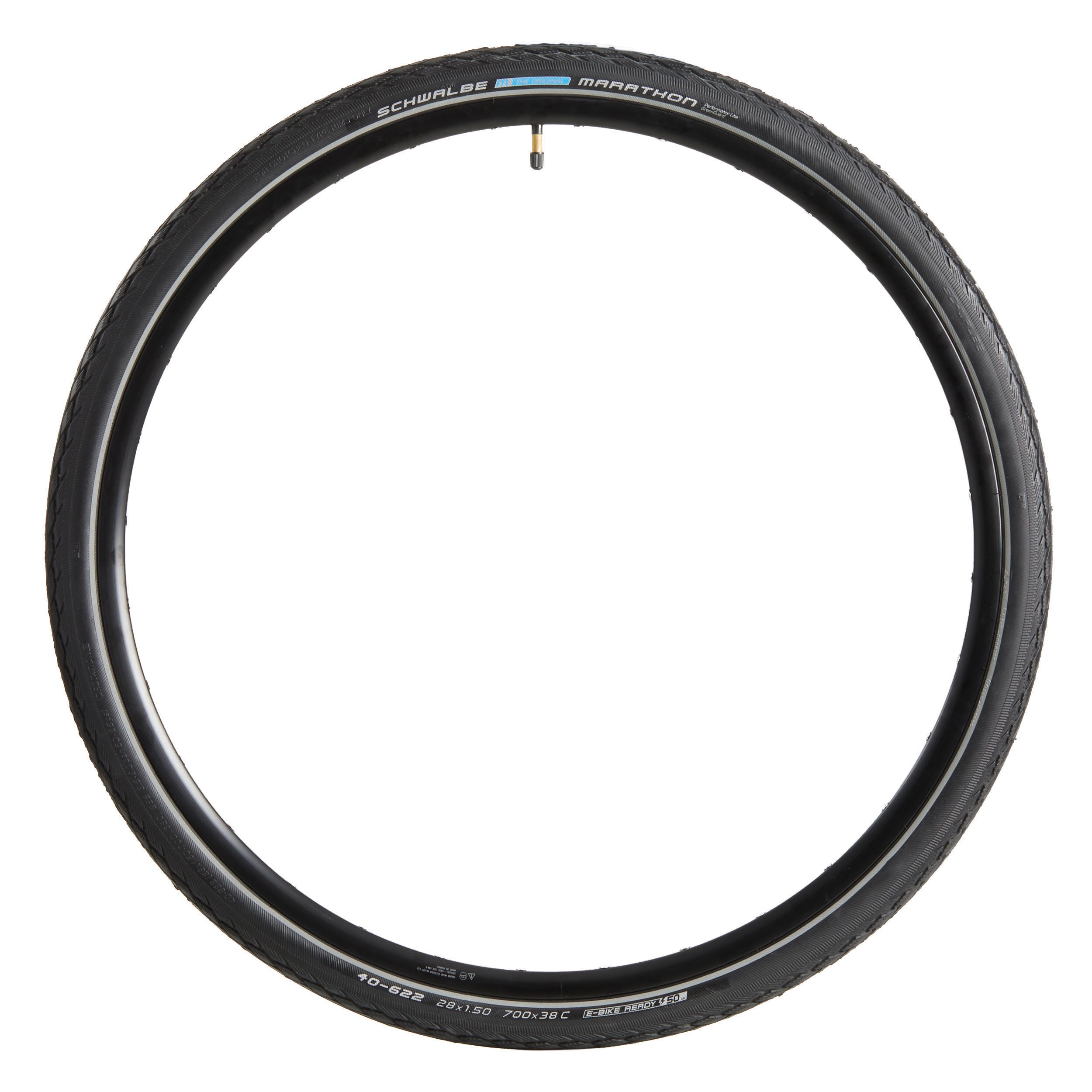 إطارات Schwalbe Marathon 700×38 C ELOPS، باللون الأسود