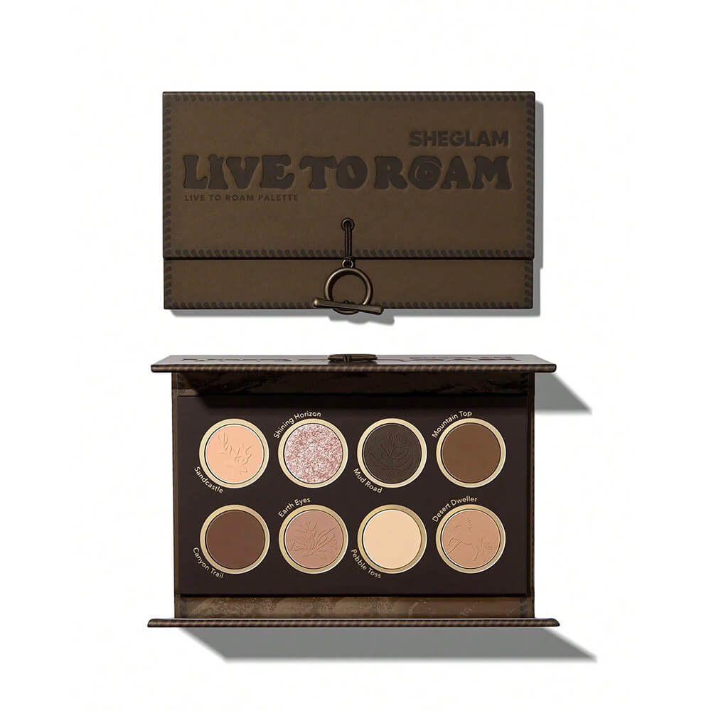 Sheglam Live To Roam eyeshadow set, multicolor