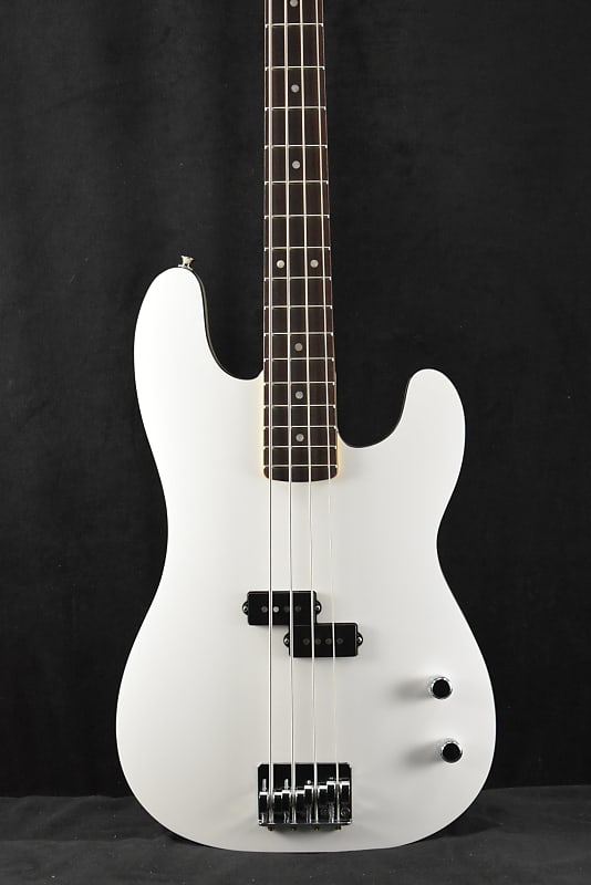 Fender Aerodyne Special Precision Bass with Bright White Rosewood Neck Aerodyne Special Precision Bass Bright White Rosewood Fingerb . . .