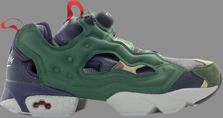 حذاء رياضي من Reebok باللون الأخضر من Teen Mutant Ninja Turtles x Instapump Fury og 'Villains Pack - Rocksteady'