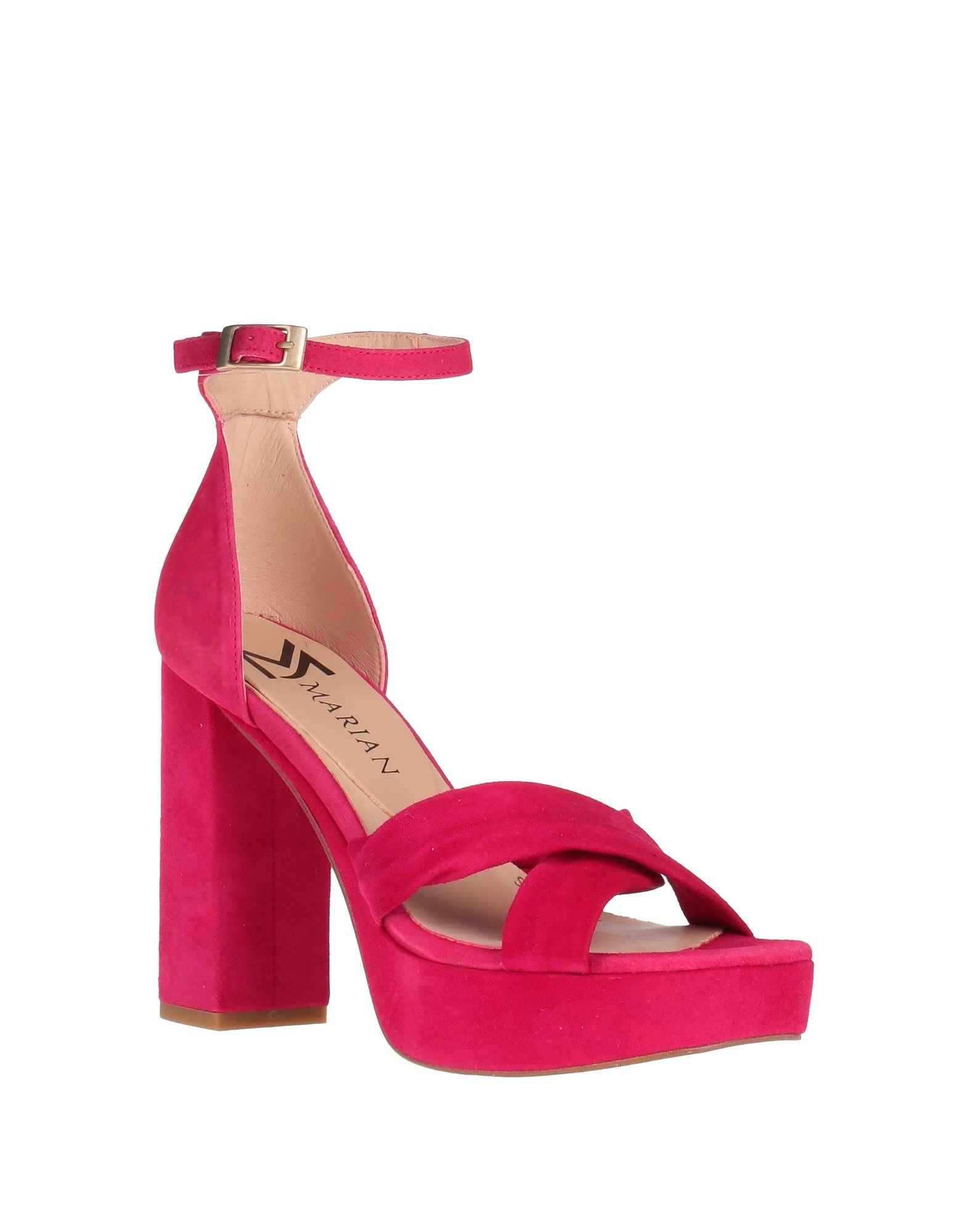 Marian sandals, fuchsia