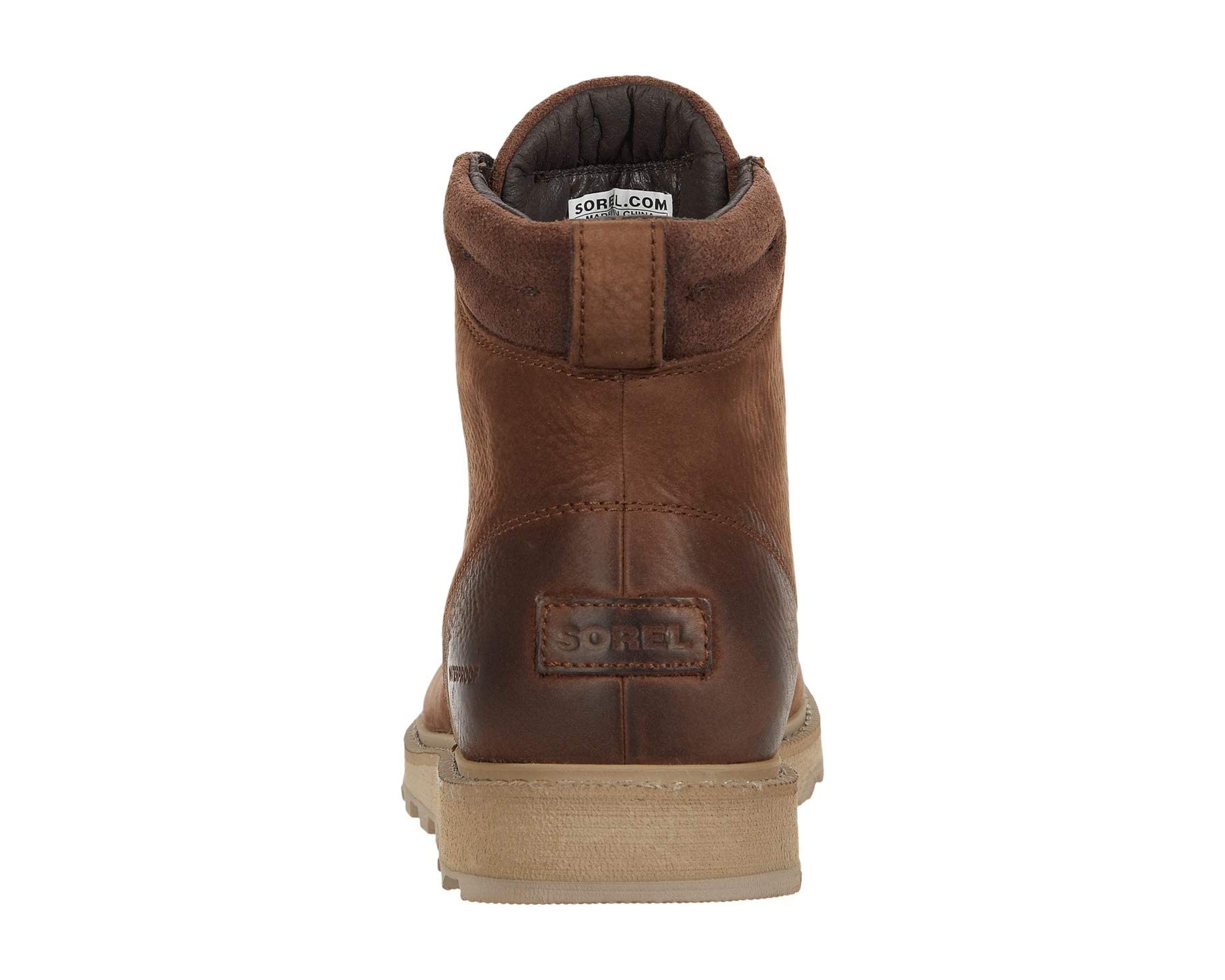 Boots Madson II Moc Toe Waterproof SOREL, tobacco