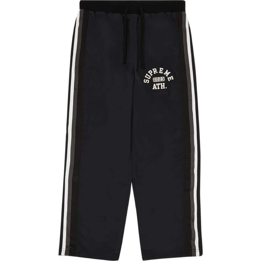 Supreme Applique Track Pants, Black