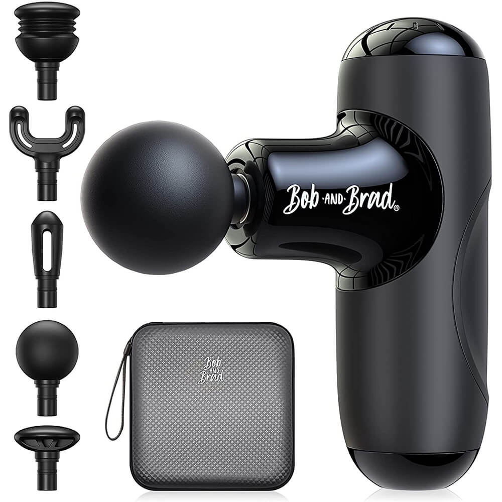 Percussion massager Bob And Brad Pocket-Sized Deep Tissue Q2, black