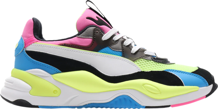 حذاء رياضي Puma RS-2K Internet Exploring - أصفر فوار، أسود