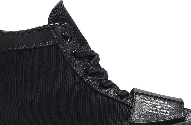 Converse NEIGHBORHOOD x Chuck 70 High Strap Sneakers, Black