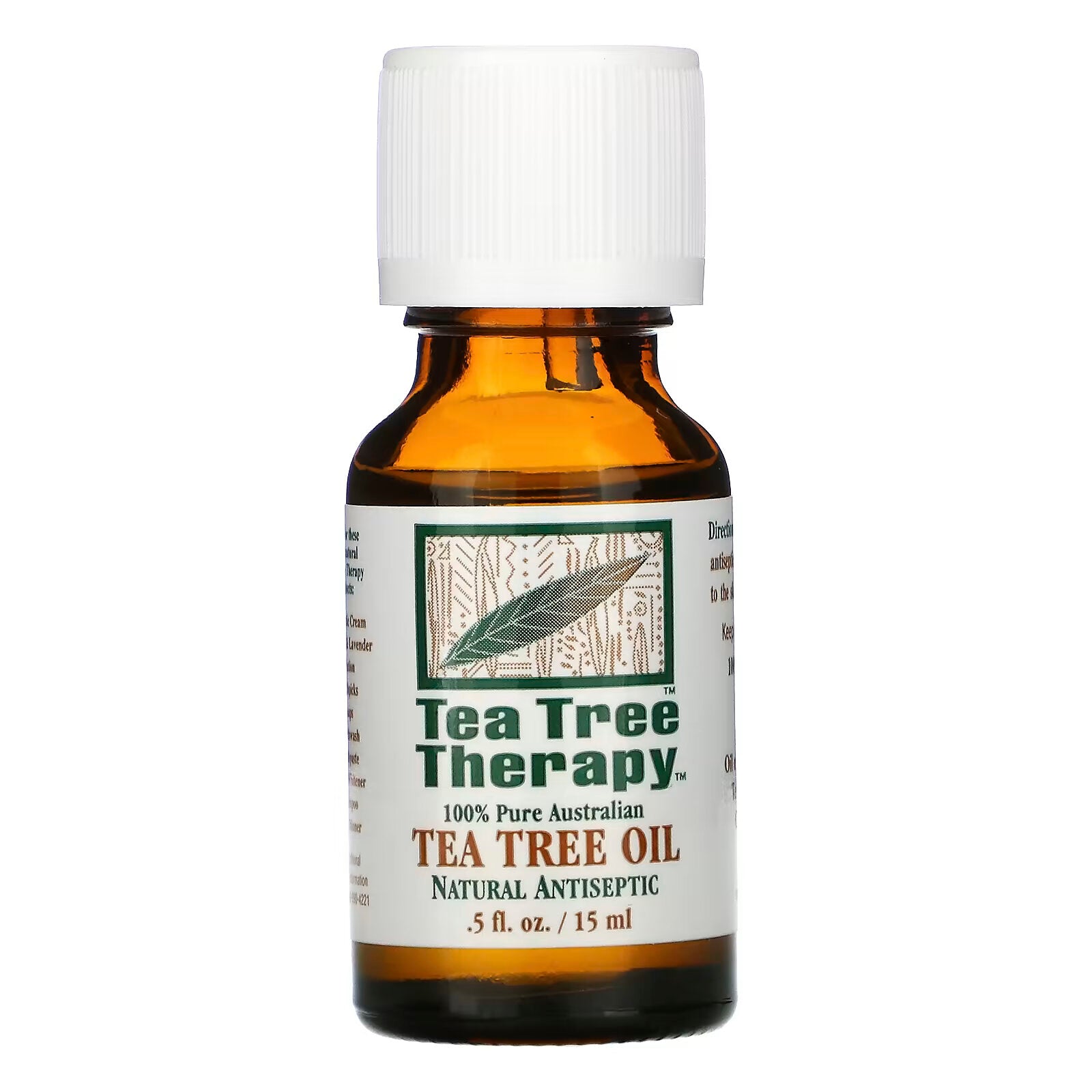 Tea Tree Therapy, Tea Tree Oil, 0.5 fl oz (15 ml)