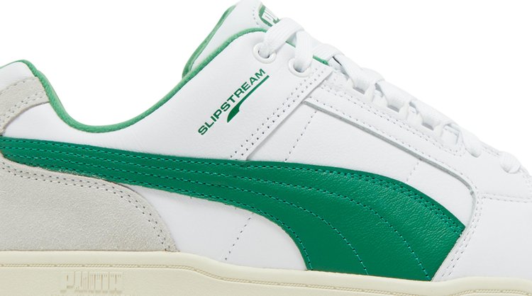 حذاء رياضي Puma Slipstream Lo Retro White Amazon Green، أبيض