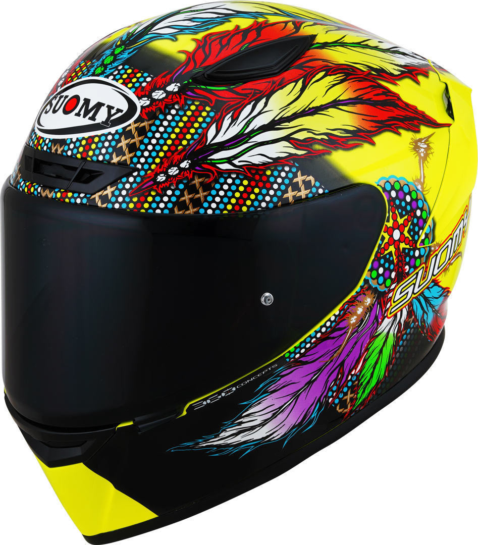 Suomy Track-1 Chieftain Multi Yellow 2023 Helmet,