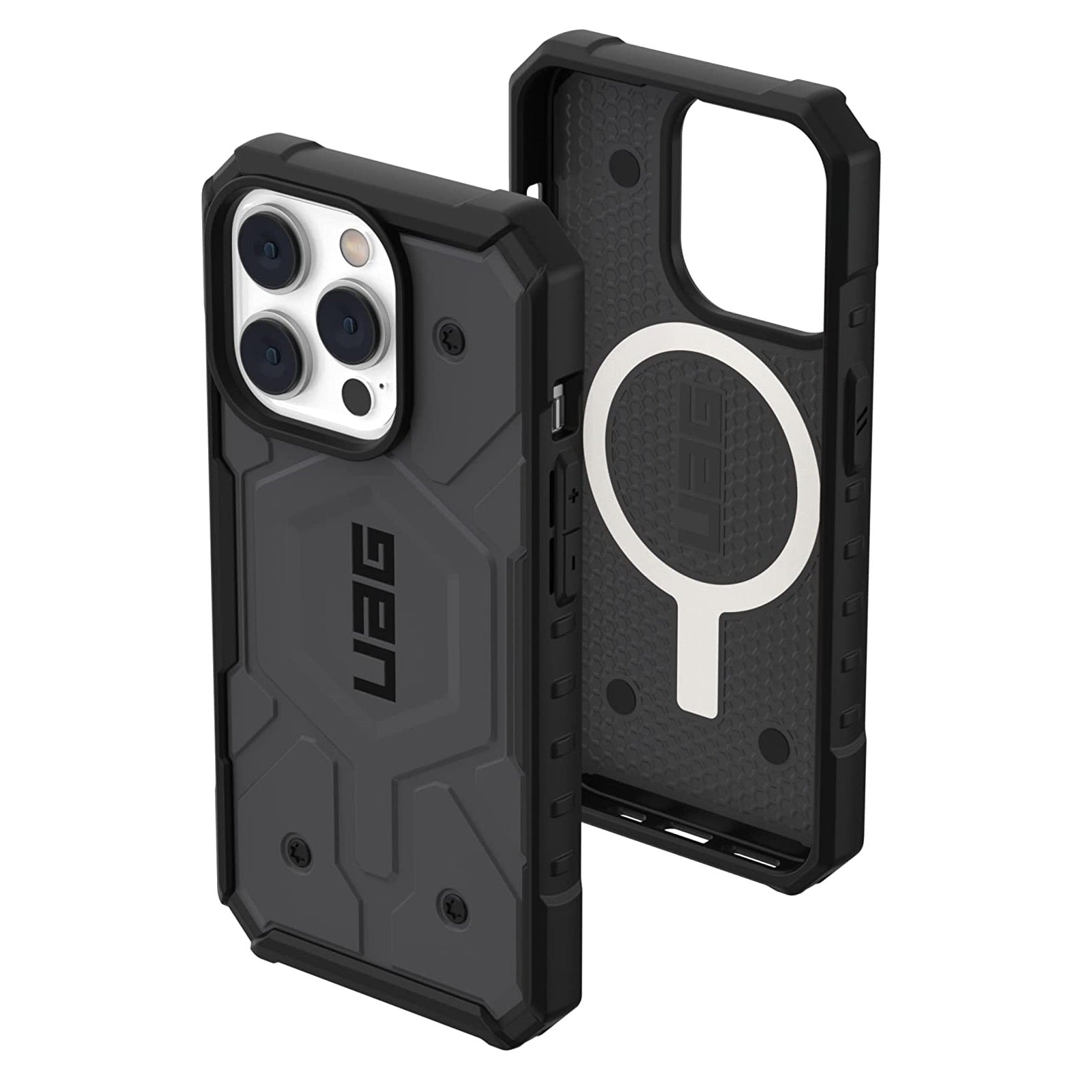 Case UAG Pathfinder iPhone 14 Pro, Silver