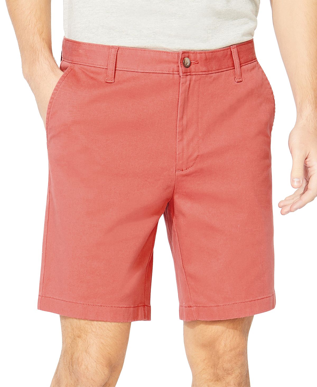 Nautica Classic-fit 8.5" Stretch Chinos Flat Front Flat Front multi