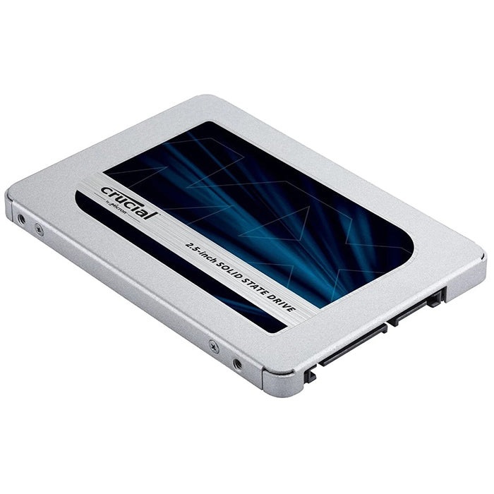 Crucial MX500 2TB SSD, 2.5", SATA III (with 9.5mm adapter)