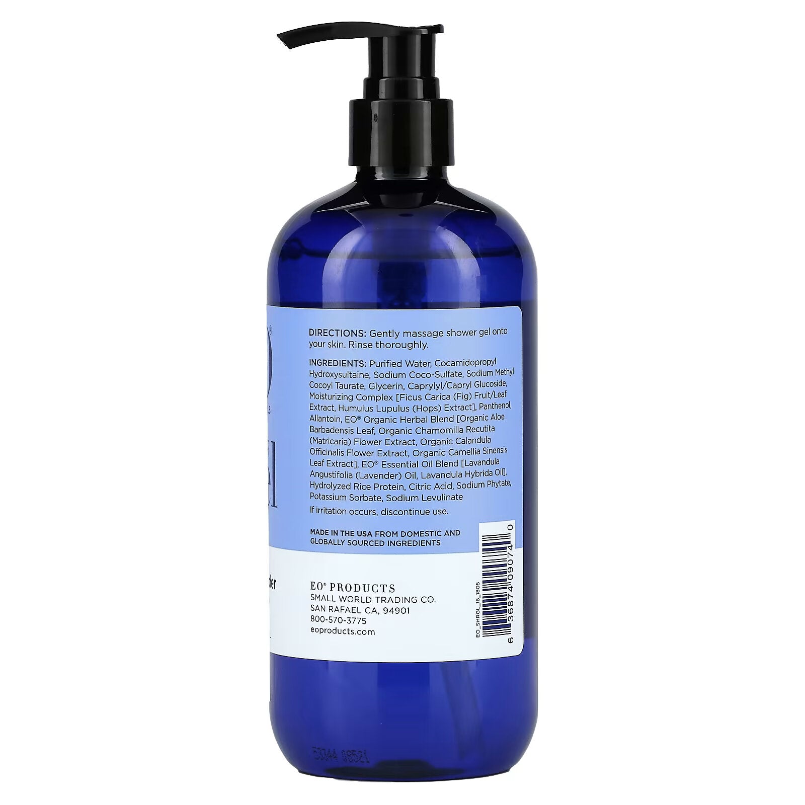 EO Products, Shower Gel, French Lavender, 16 fl oz (473 ml)