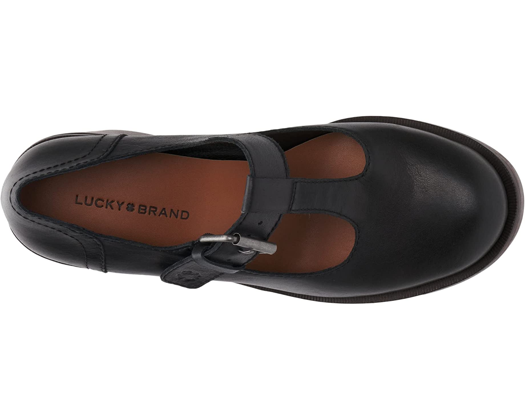 حذاء Ominie Lucky Brand بكعب عالٍ، أسود