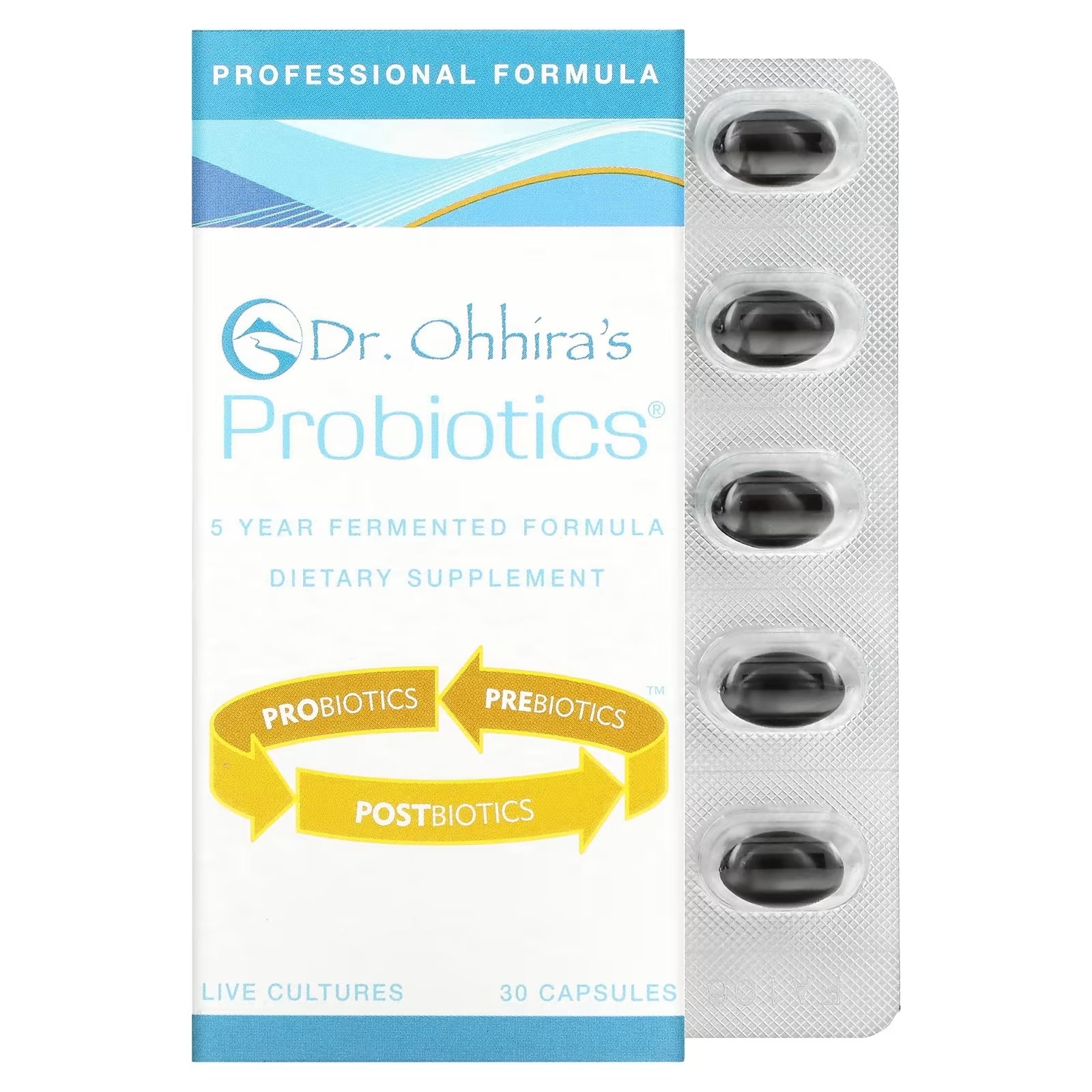 Professional Probiotic Formula Dr. Ohhira's, 30 capsules