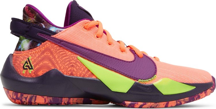 حذاء Nike Zoom Freak 2 SE GS 'Bright Mango' Orange