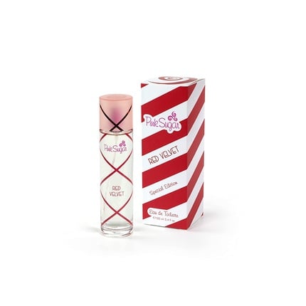 Holiday Gift Set for Women Pink Sugar Red Velvet 3 4 fl oz eau de toilette spray