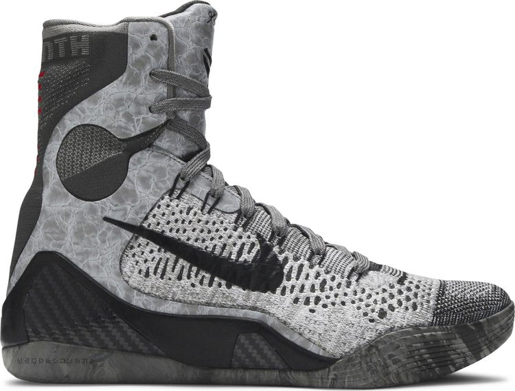 حذاء رياضي Nike Kobe 9 Elite 'Details' باللون الرمادي