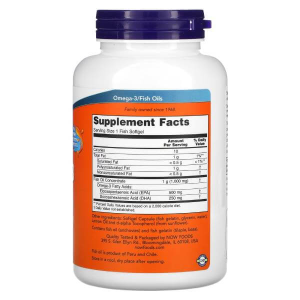 Omega-3 Ultra Now Foods, 180 capsules