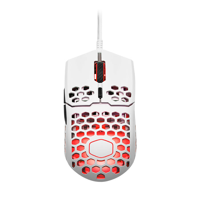 Cooler Master MM711 Wired Gaming Mouse, Matte White